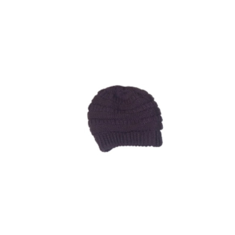 CC Boutique Purple Knit Toque